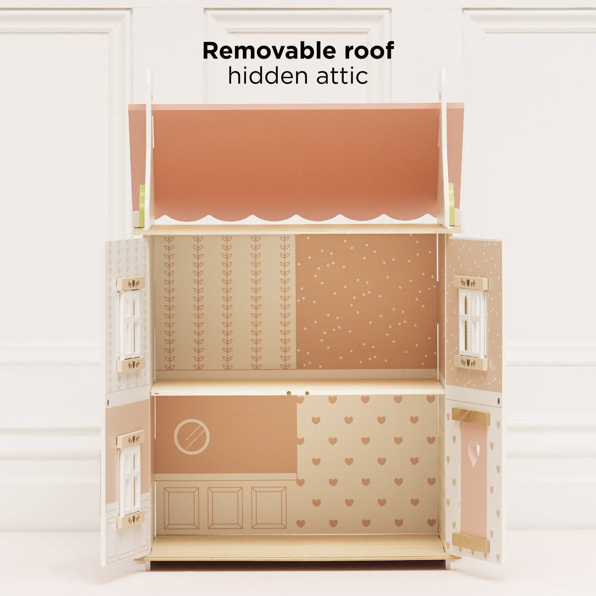 Le Toy Van - Roseheart Wooden Dolls House, Furniture & Family - Le Toy Van - littleyoyo.ca