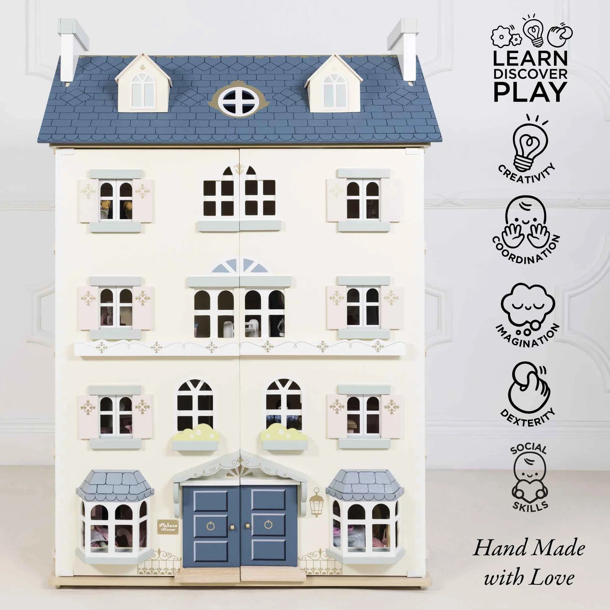 Le Toy Van - Palace Wooden Dollhouse - Le Toy Van - littleyoyo.ca