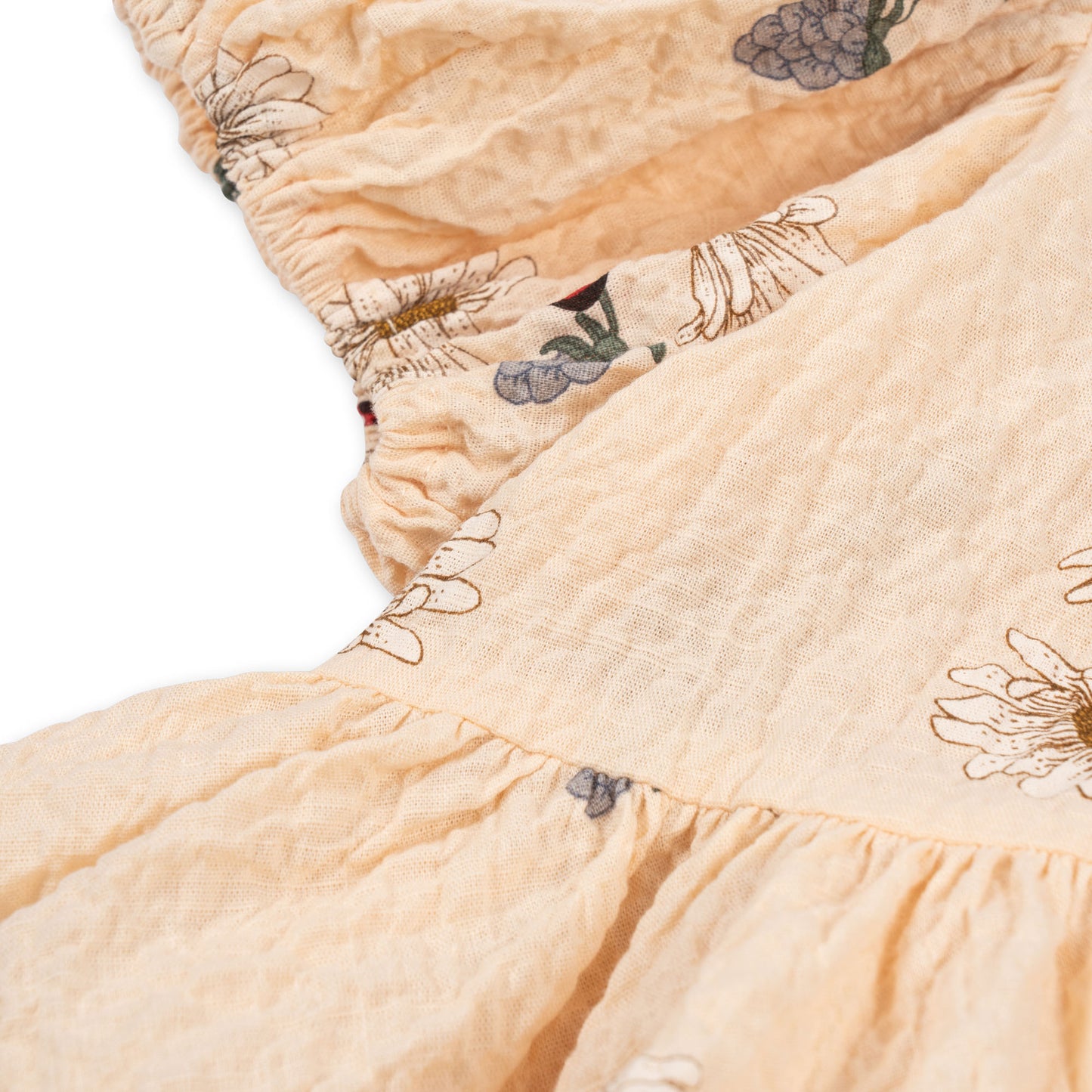 Konges Slojd - Vida Puff Sleeve Dress Gots - Ladybug