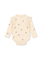 Konges Slojd - Sui Frill Body GOTS - Cherry - Konges Slojd - littleyoyo.ca