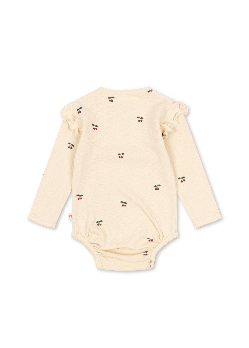 Konges Slojd - Sui Frill Body GOTS - Cherry - Konges Slojd - littleyoyo.ca