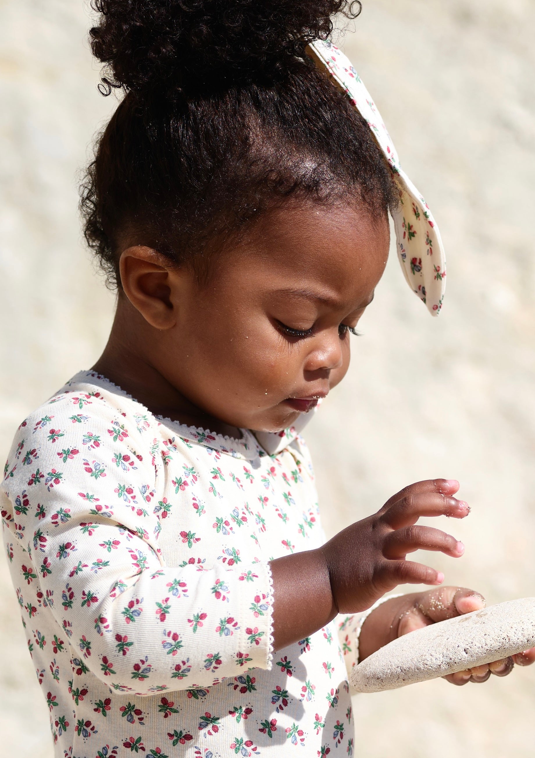 Konges Slojd - Organic Cotton Bodysuit - Fleur Tricolore - Konges Slojd - littleyoyo.ca