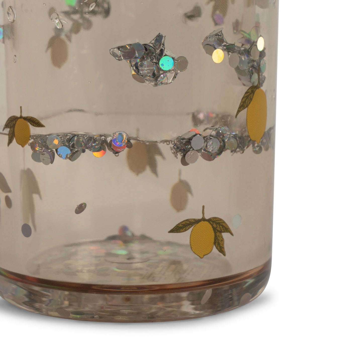 Konges Slojd - 2 Pack Glitter Cups - Lemon