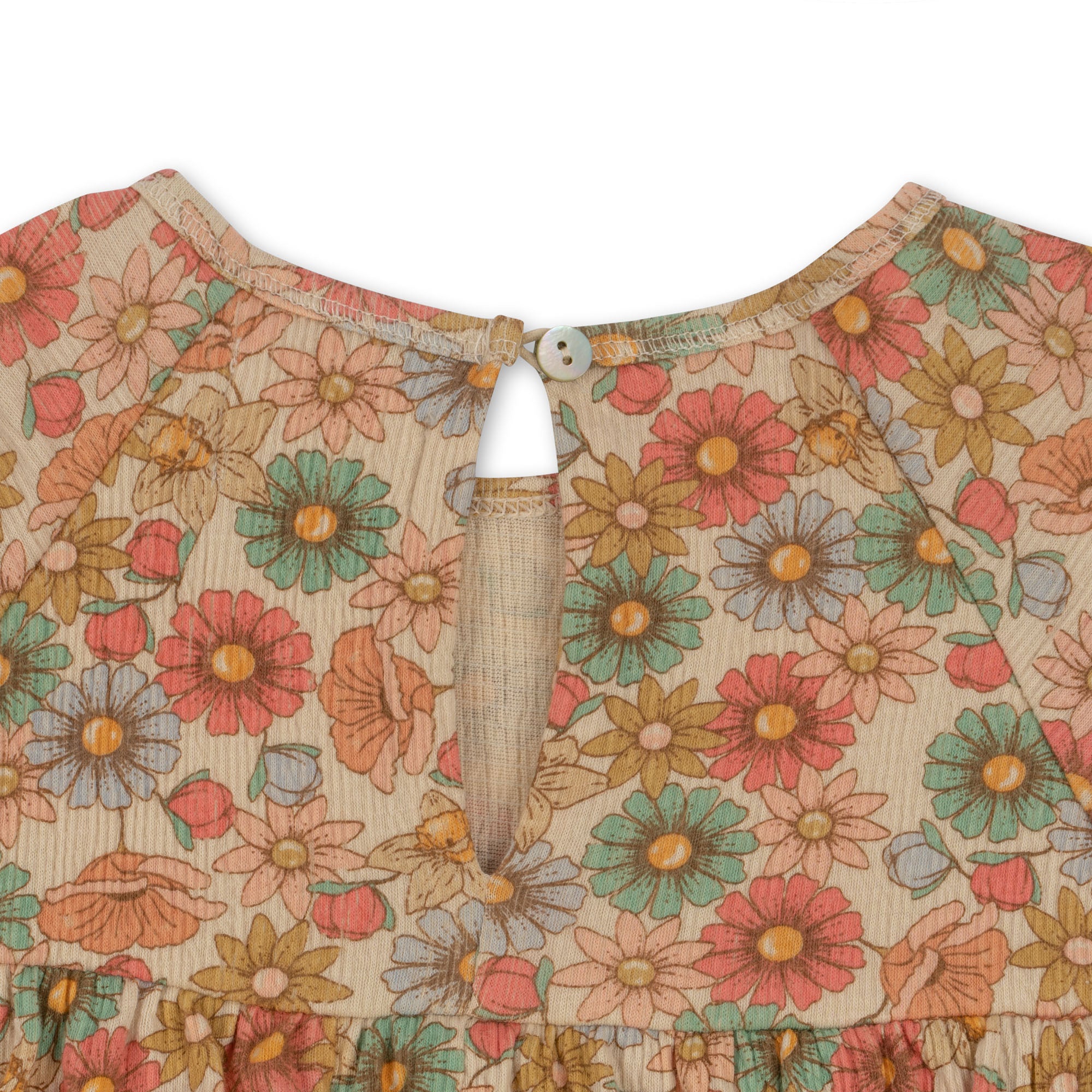 Konges Slojd - Chleo Frill Dress GOTS - Lili - Konges Slojd - littleyoyo.ca