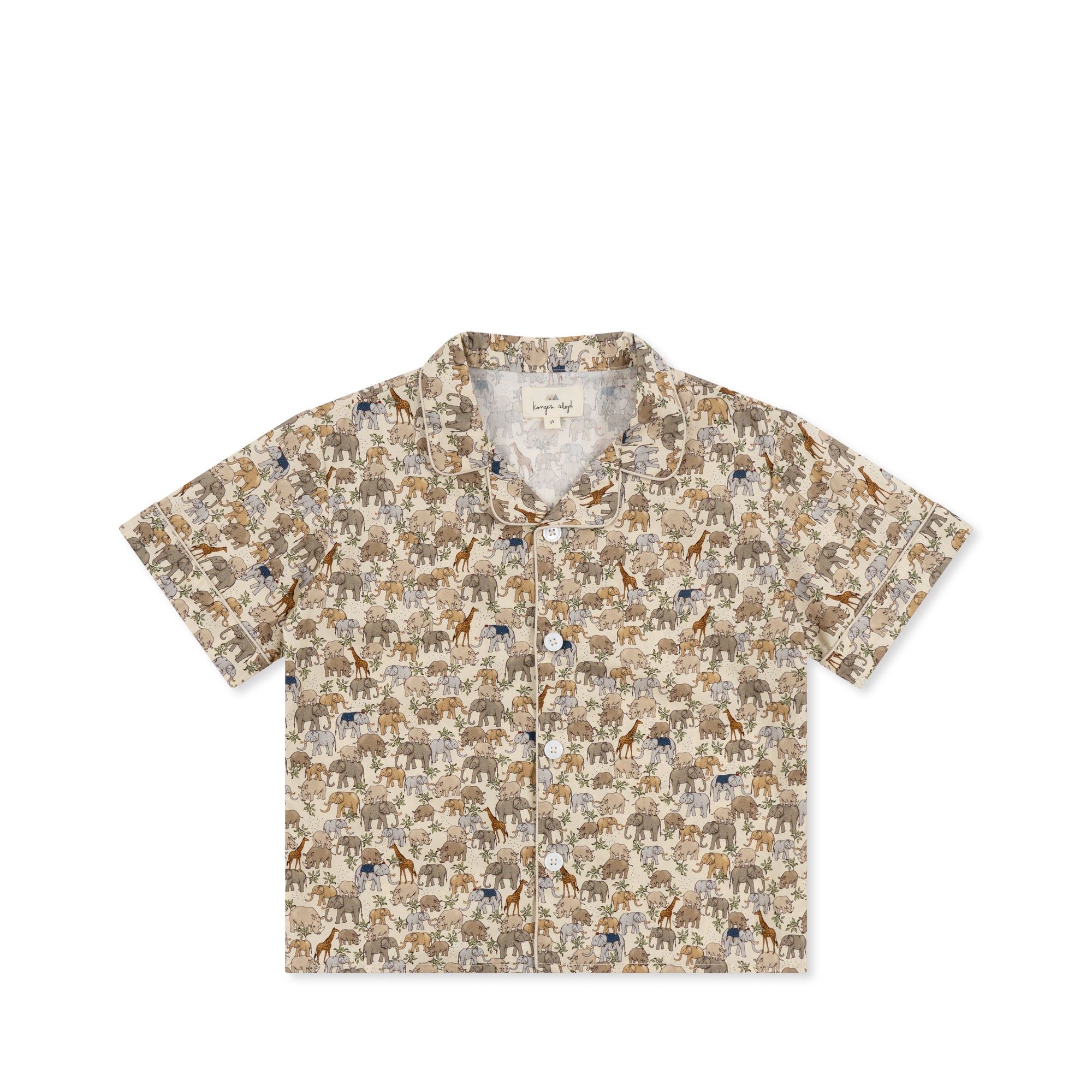 Konges Slojd -Verbena Shirt - Safari - Konges Slojd - littleyoyo.ca