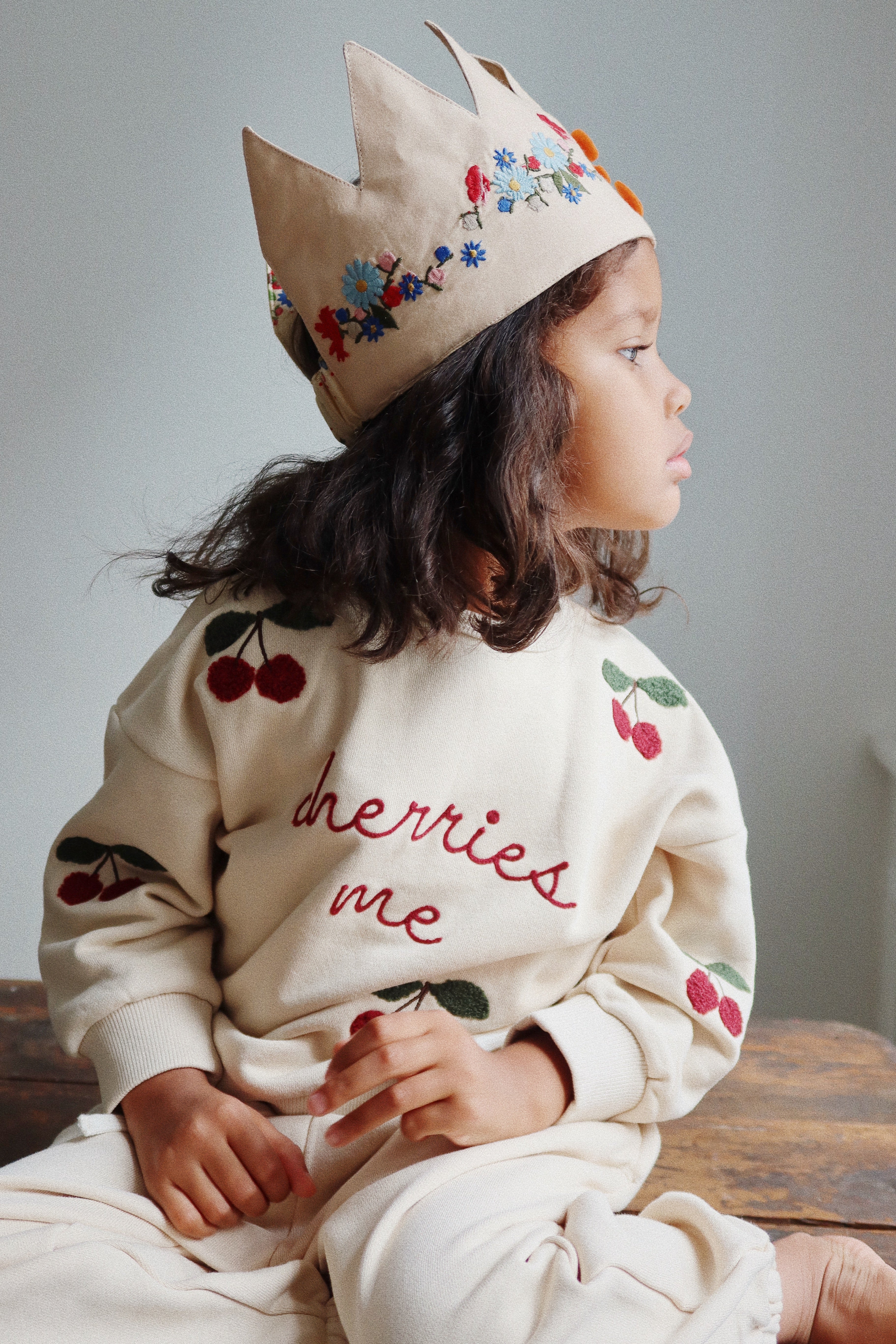 Konges Slojd - Lou Sweatshirt GOTS - French Oak - Konges Slojd - littleyoyo.ca