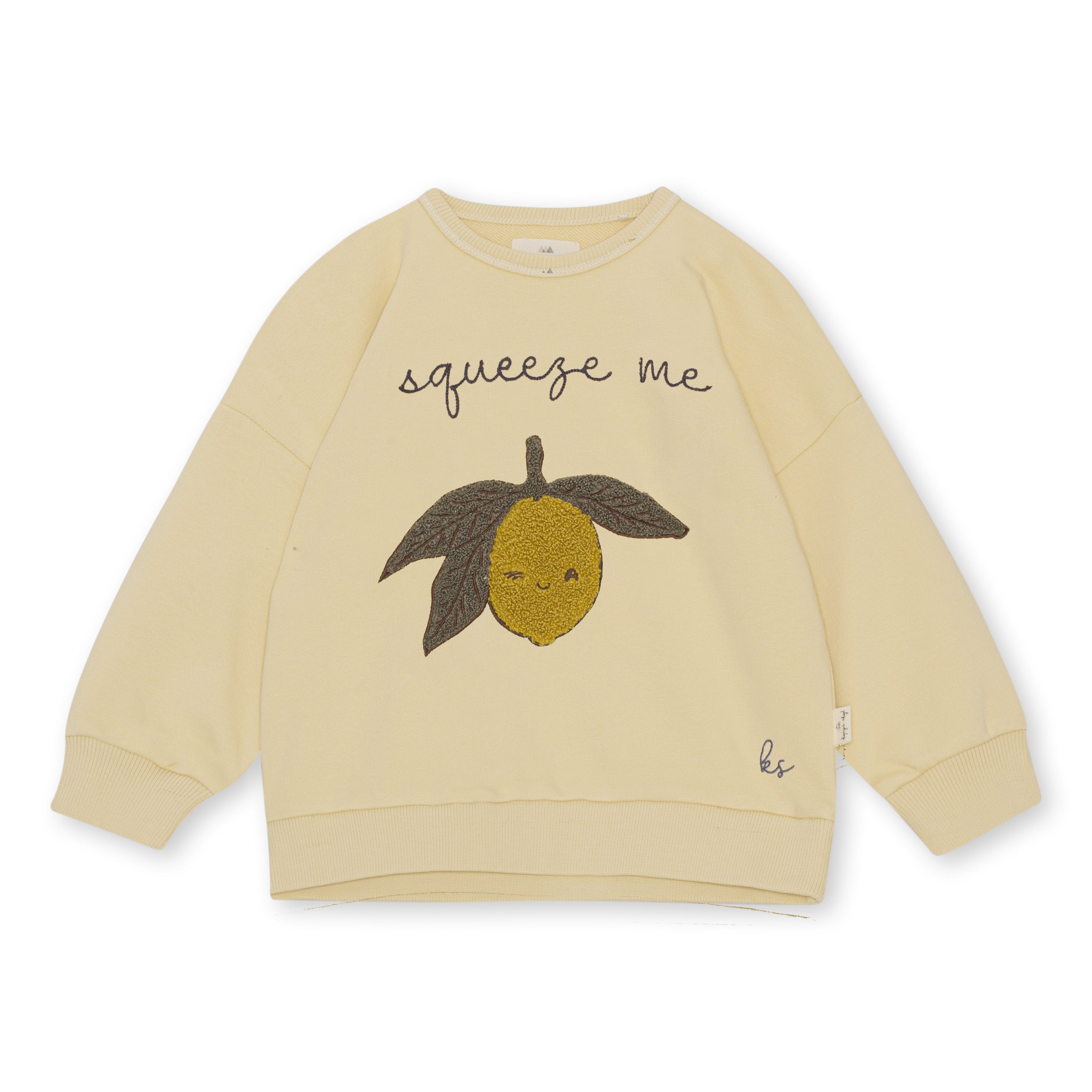 Konges Slojd - Lou Sweatshirt GOTS - Sea Mist - Konges Slojd - littleyoyo.ca