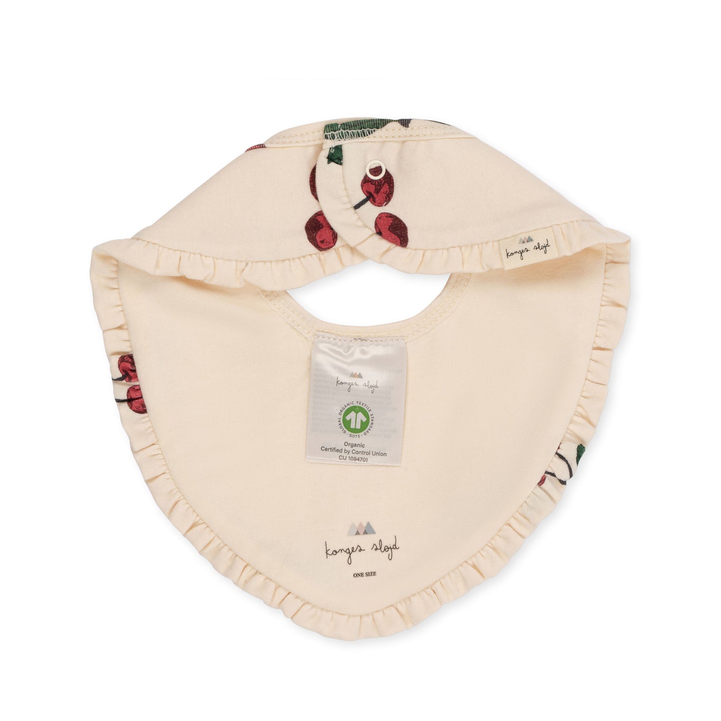 Konges Slojd - 2 Pack Organic Cotton Bib - Ma Grande Cerise