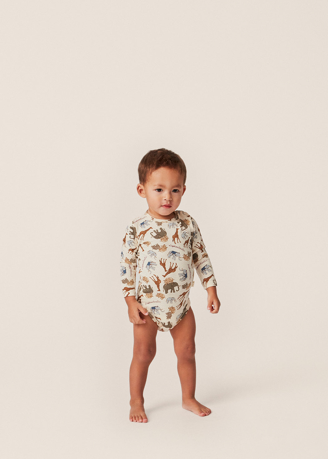 Konges Slojd - Organic Cotton Bodysuit - Elephantastic