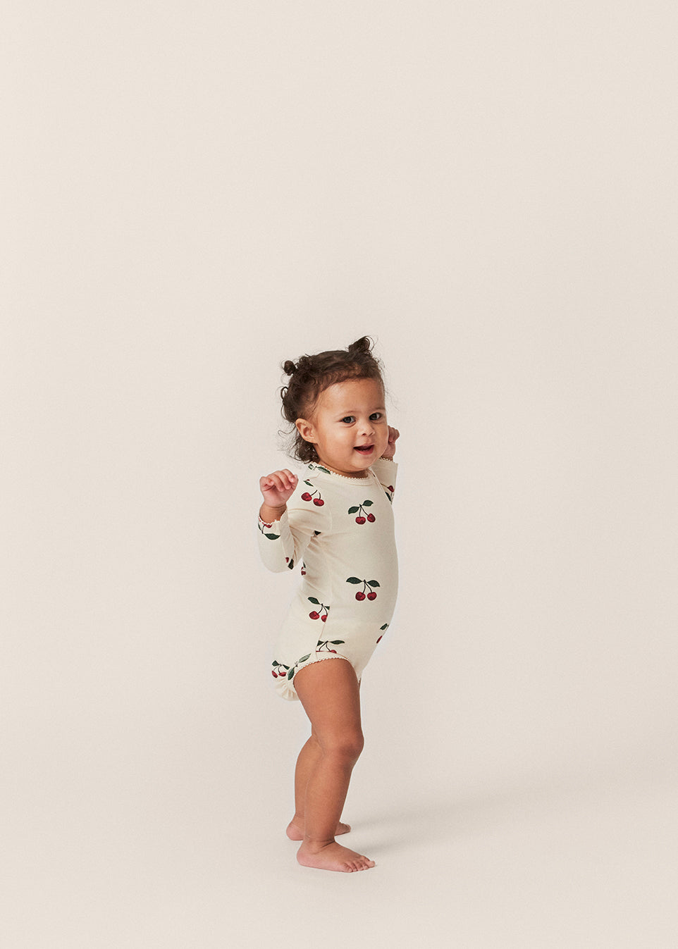 Konges Slojd - Organic Cotton Bodysuit - Ma Grande Cerise