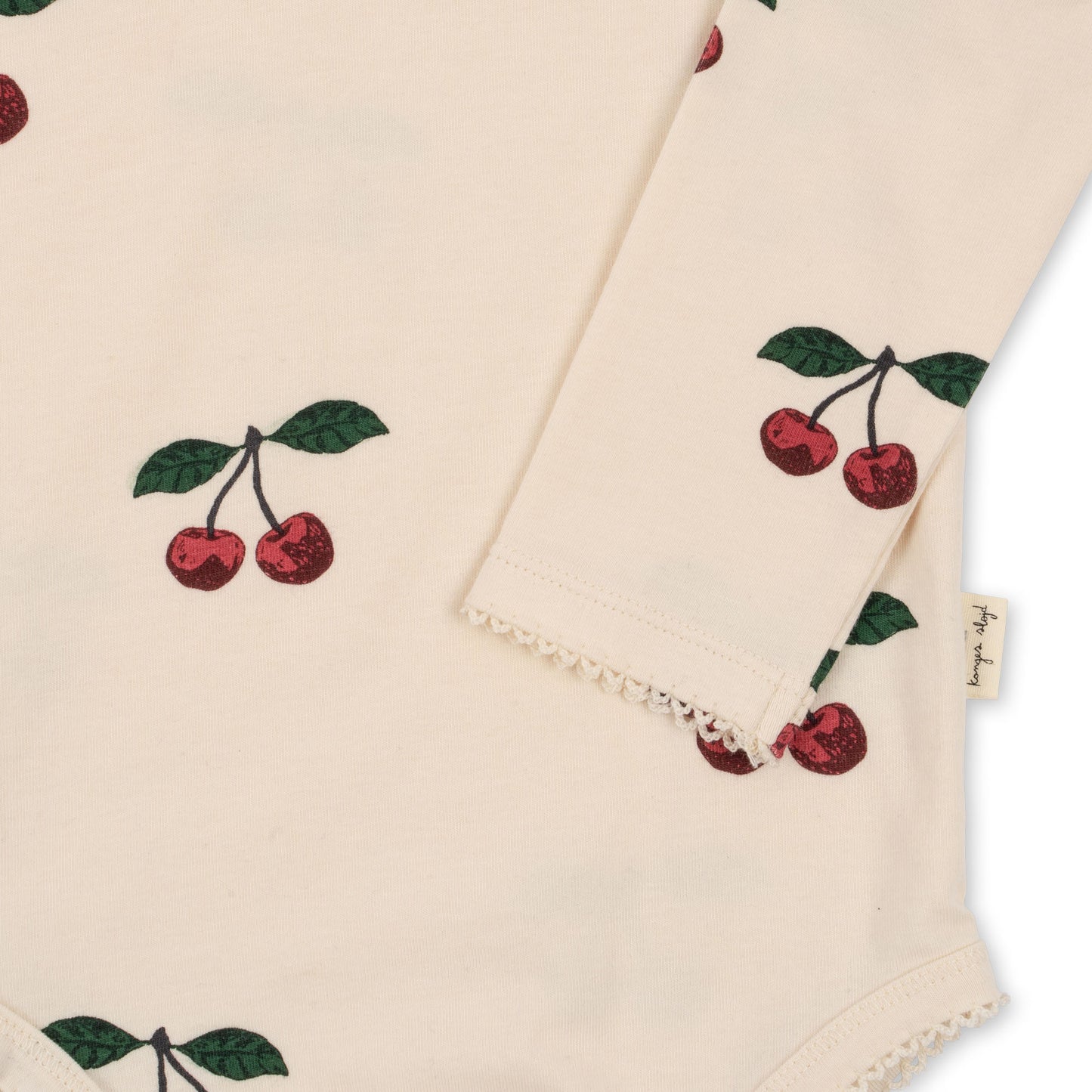 Konges Slojd - Organic Cotton Bodysuit - Ma Grande Cerise
