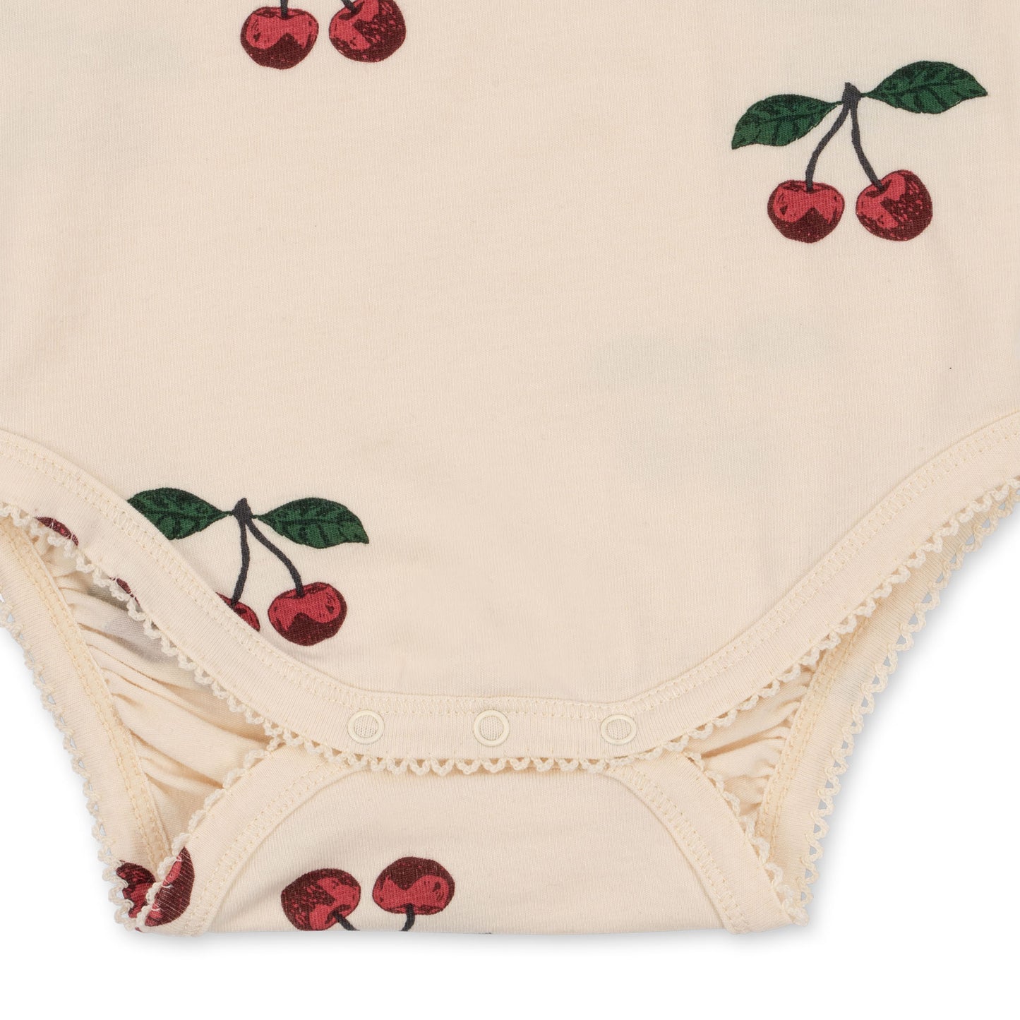 Konges Slojd - Organic Cotton Bodysuit - Ma Grande Cerise