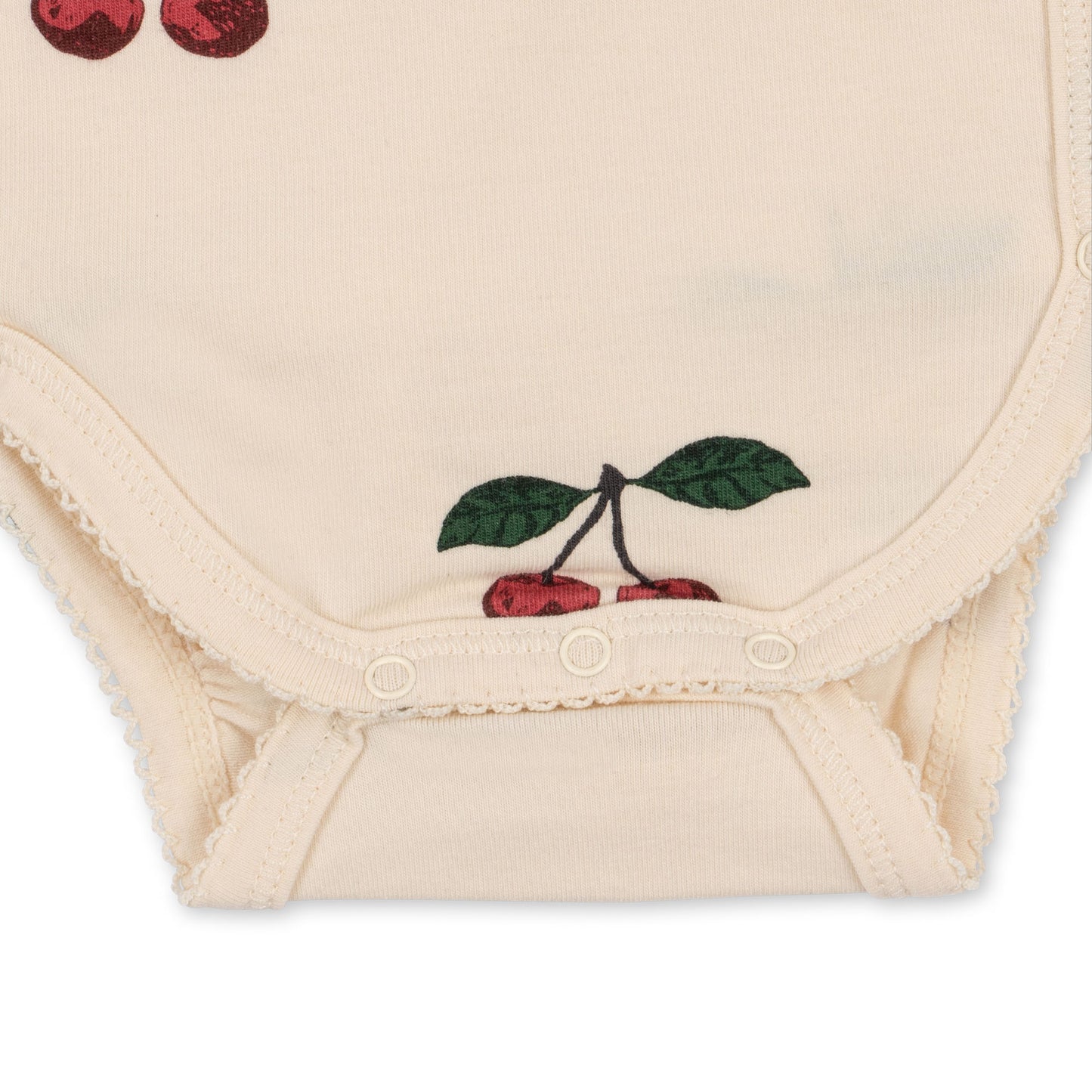 Konges Slojd - Organic Cotton Newborn Bodysuit - Ma Grande Cerise