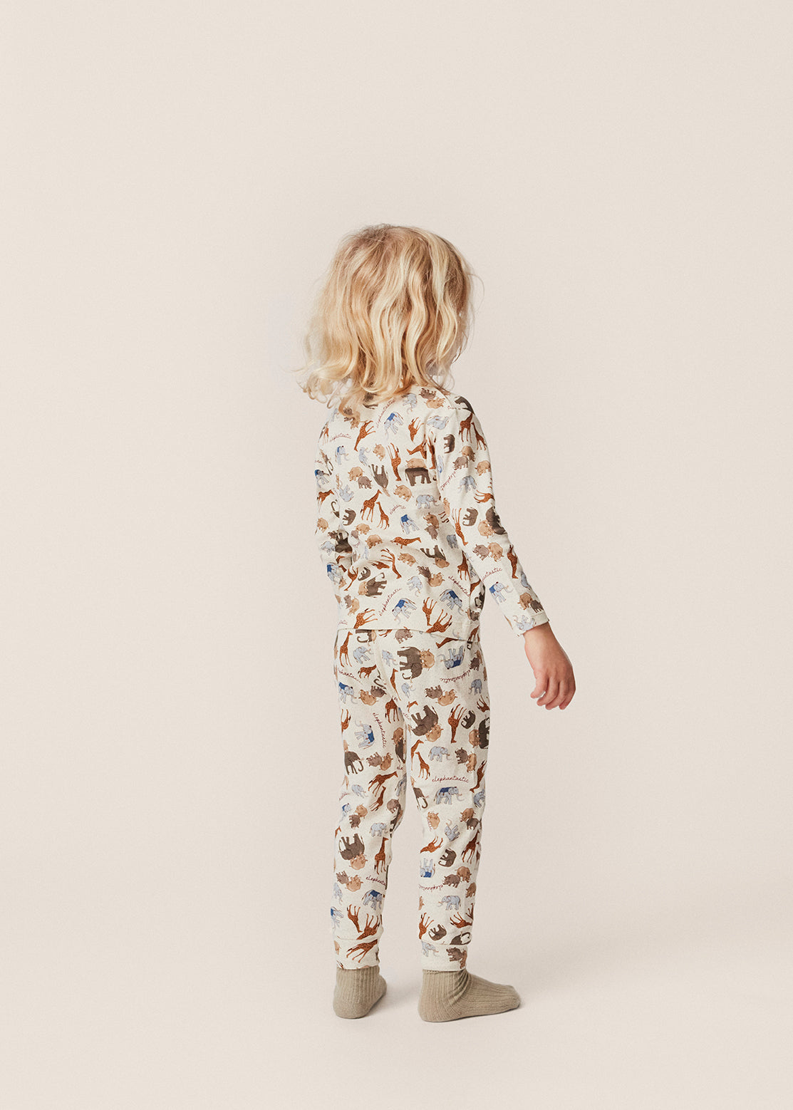 Konges Slojd - Organic Cotton Bodysuit Pants - Elephantastic - Konges Slojd - littleyoyo.ca