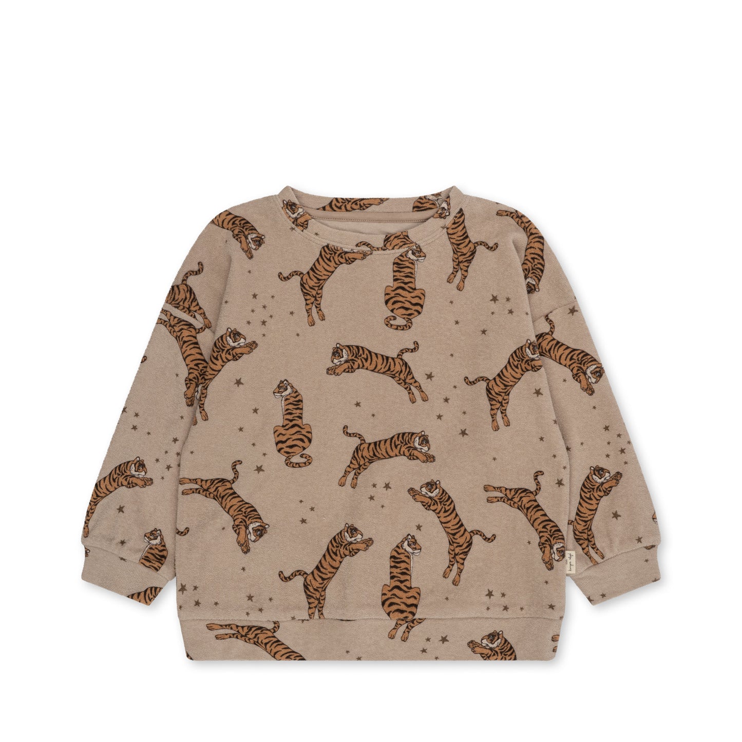 Konges Slojd - Itty Sweatshirt Gots - Tiger Sand