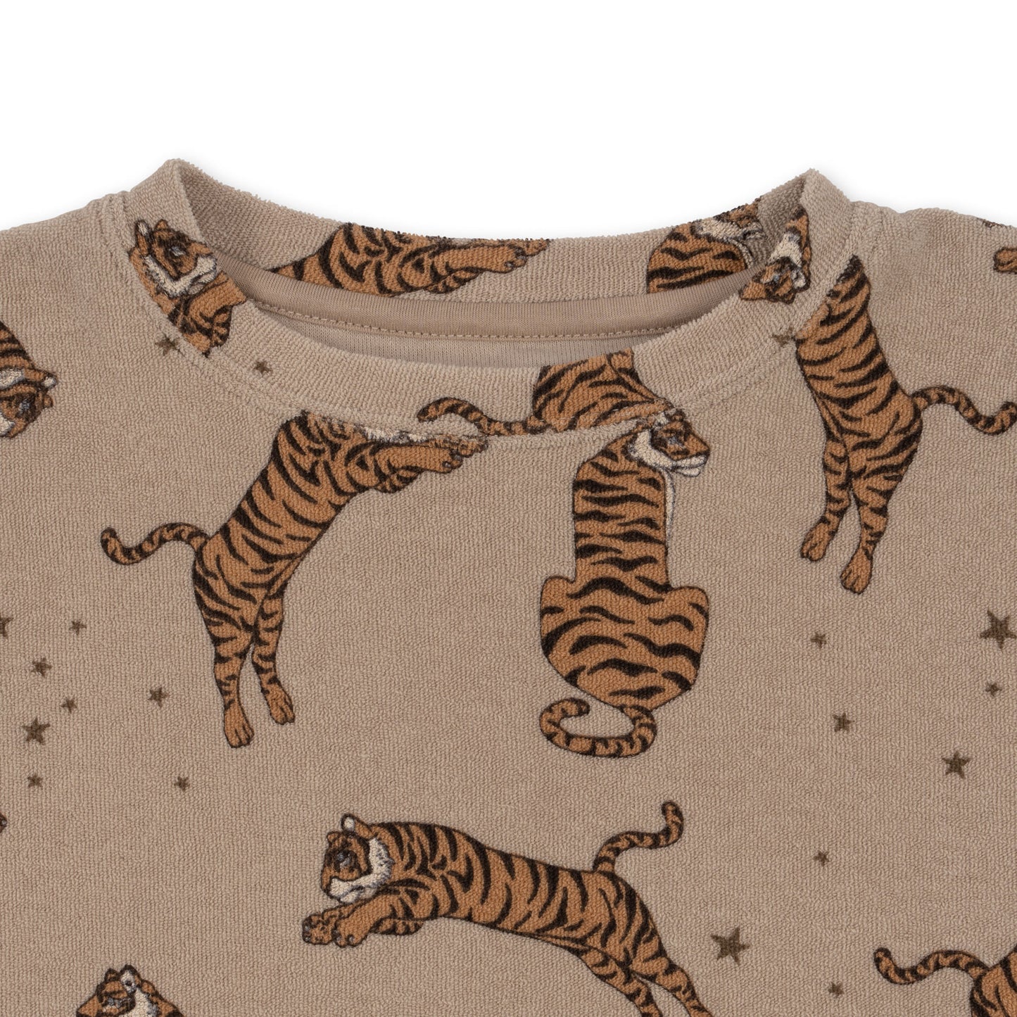 Konges Slojd - Itty Sweatshirt Gots - Tiger Sand