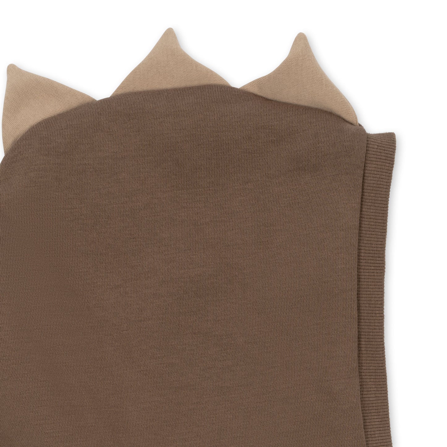 Konges Slojd - Lou Animal Hoodie Gots - Shitake