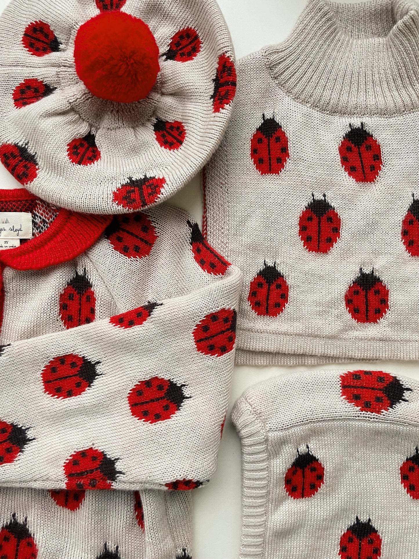 Konges Slojd - Belou Knit Cardigan - Ladybug