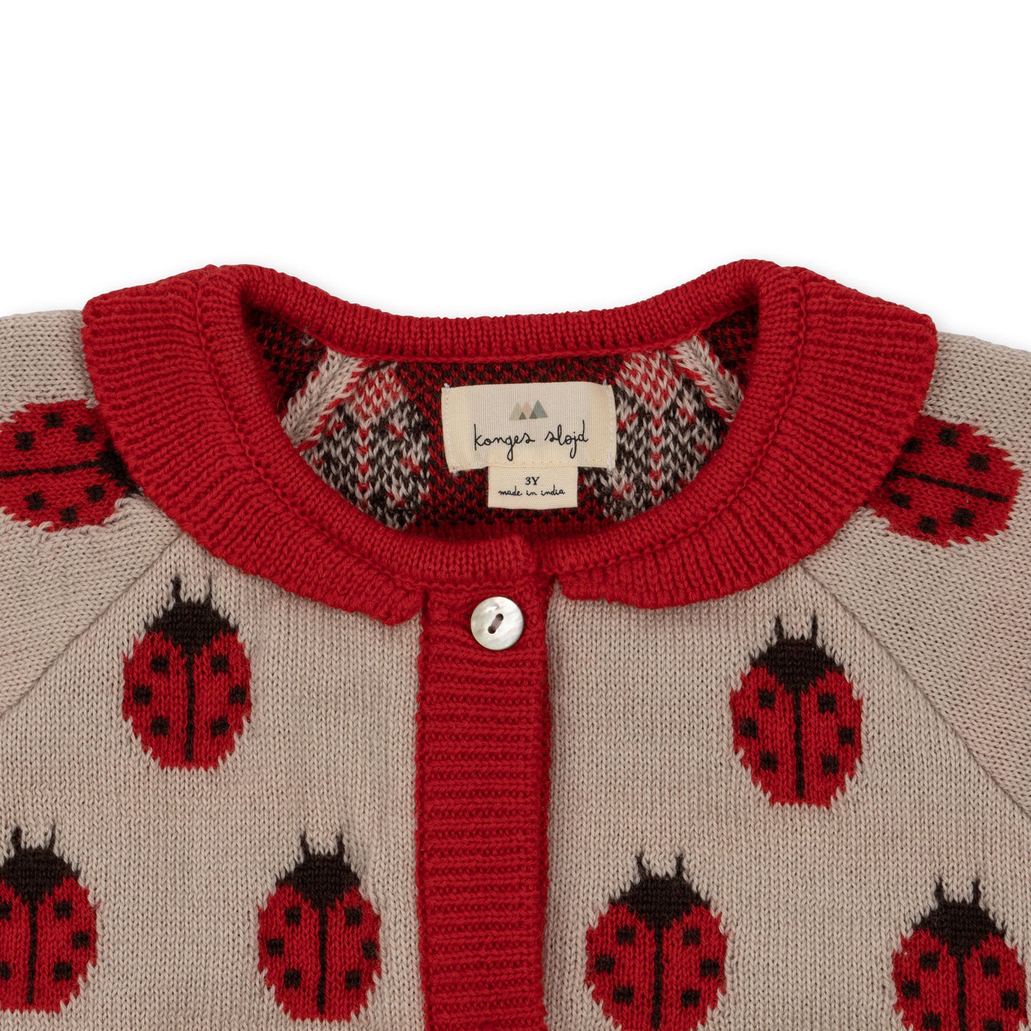 Konges Slojd - Belou Knit Cardigan - Ladybug