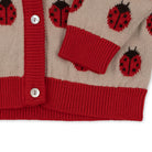 Konges Slojd - Belou Knit Ladybug Cardigan - Konges Slojd - littleyoyo.ca