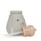 Konges Slojd - Silicone Drinking Bottle Teddy - Topanga Beach - Konges Slojd - littleyoyo.ca