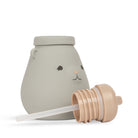 Konges Slojd - Silicone Drinking Bottle Teddy - Topanga Beach - Konges Slojd - littleyoyo.ca