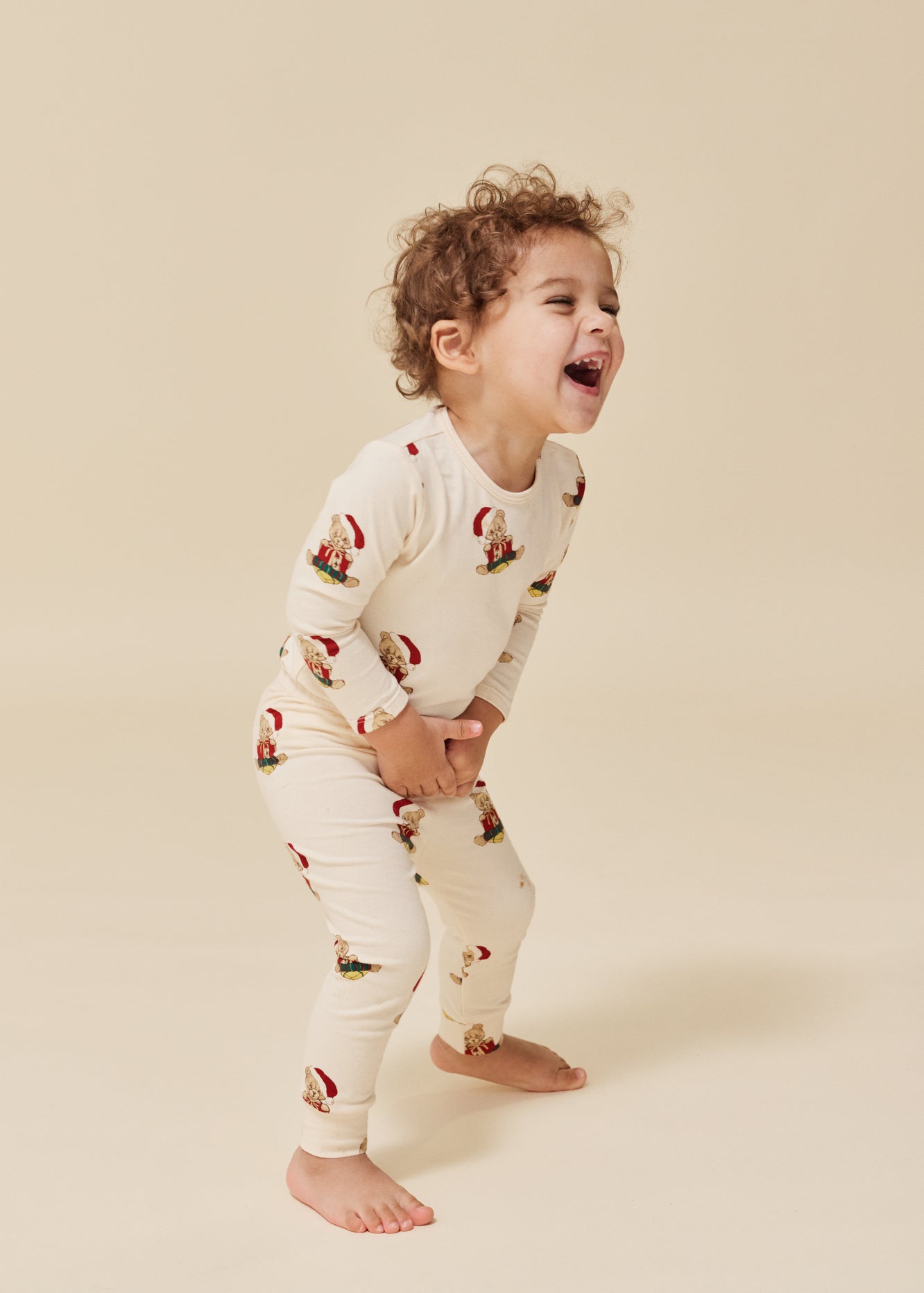 Konges Slojd - Christmas Basic Bodysuit Set GOTS - Christmas Teddy - Konges Slojd - littleyoyo.ca