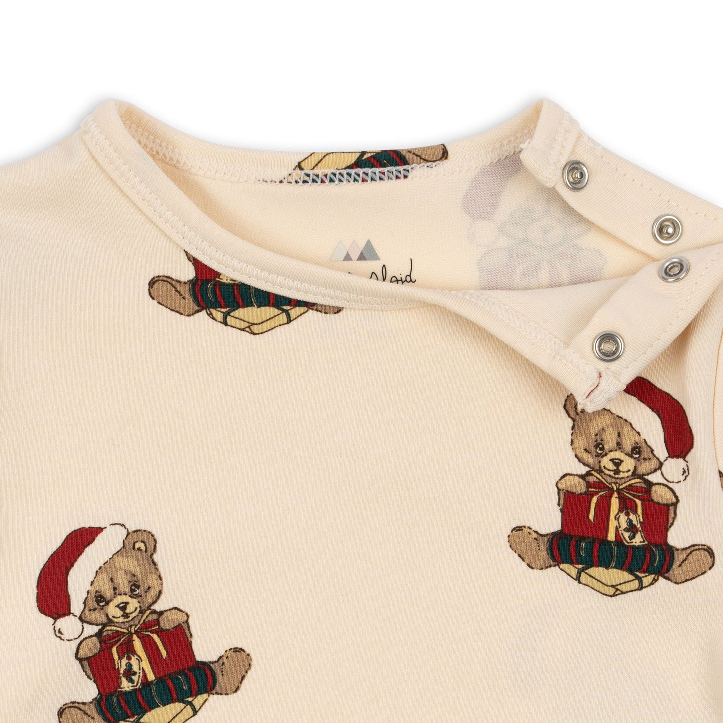 Konges Slojd - Christmas Basic Bodysuit Set GOTS - Christmas Teddy