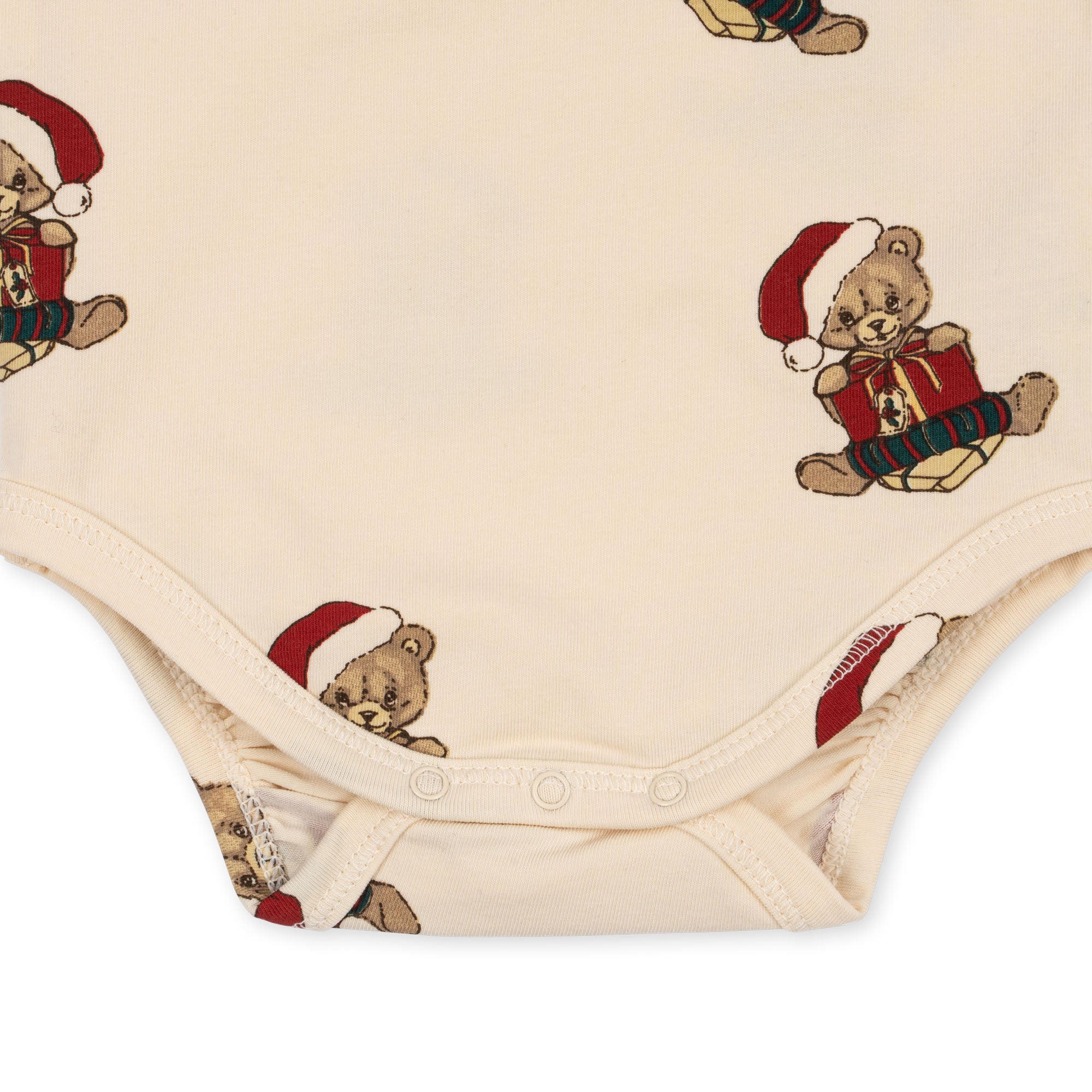Konges Slojd - Christmas Basic Bodysuit Set GOTS - Christmas Teddy - Konges Slojd - littleyoyo.ca