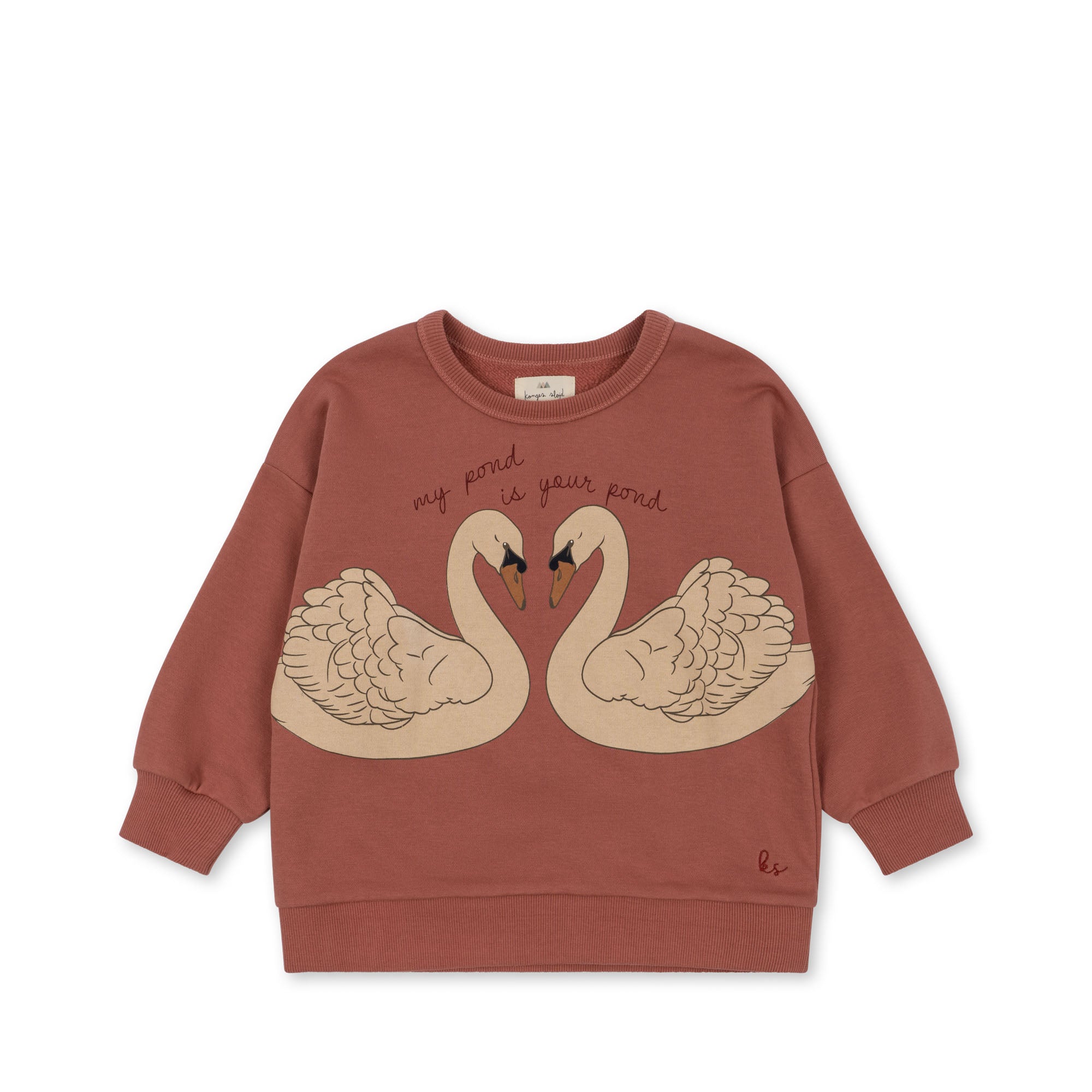 Konges Slojd - Lou Sweatshirt GOTS - Canyon Rose - Konges Slojd - littleyoyo.ca