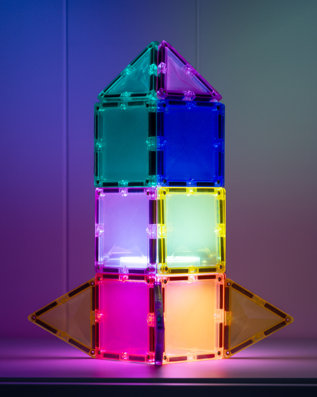 Connetix - Light Star Pack - 28 Piece - Connetix - littleyoyo.ca