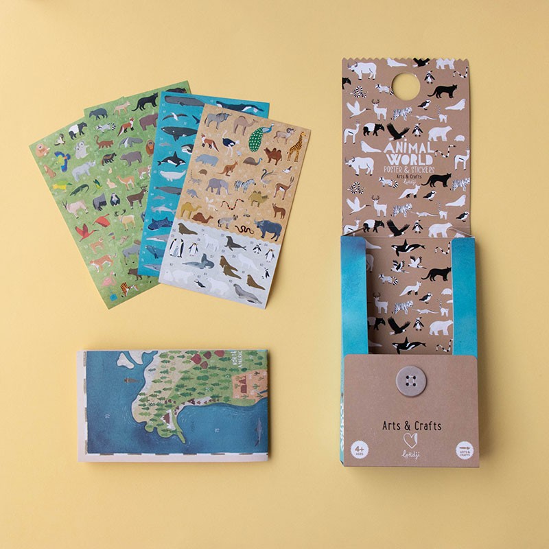 Londji - Animal world - Poster & Stickers