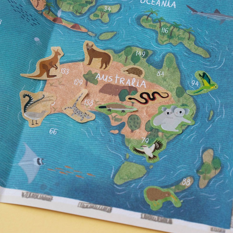 Londji - Animal world - Poster & Stickers