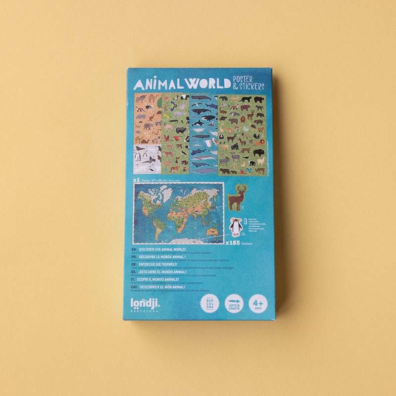 Londji - Animal world - Poster & Stickers