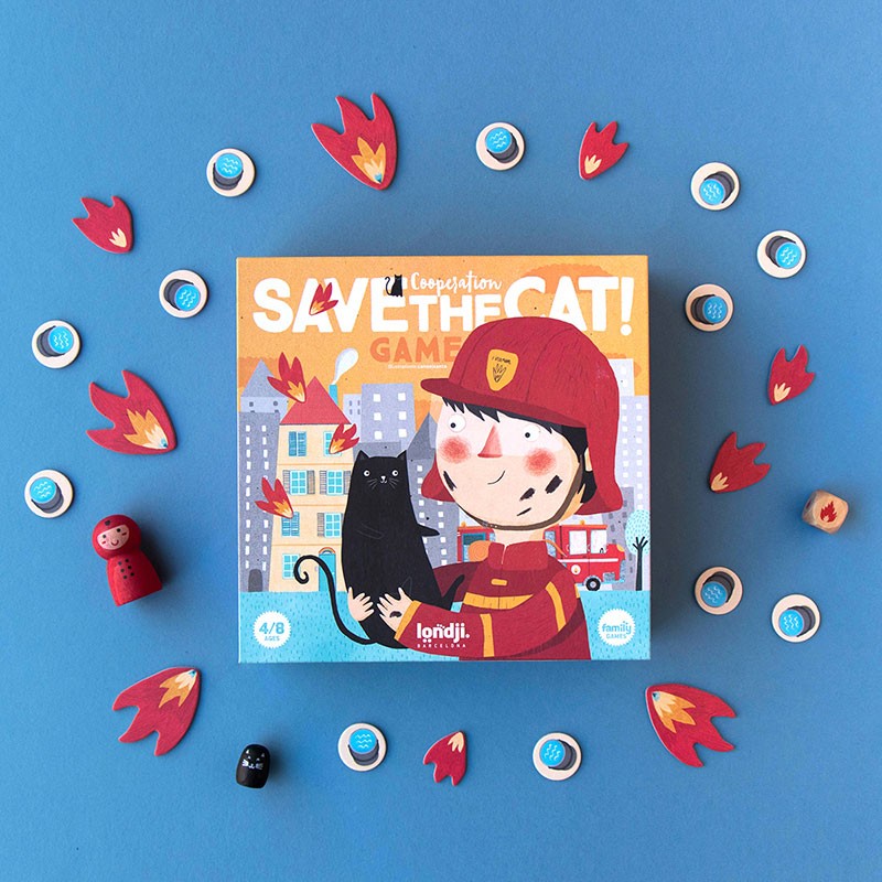 Londji - Save the Cat - Game - Londji - littleyoyo.ca