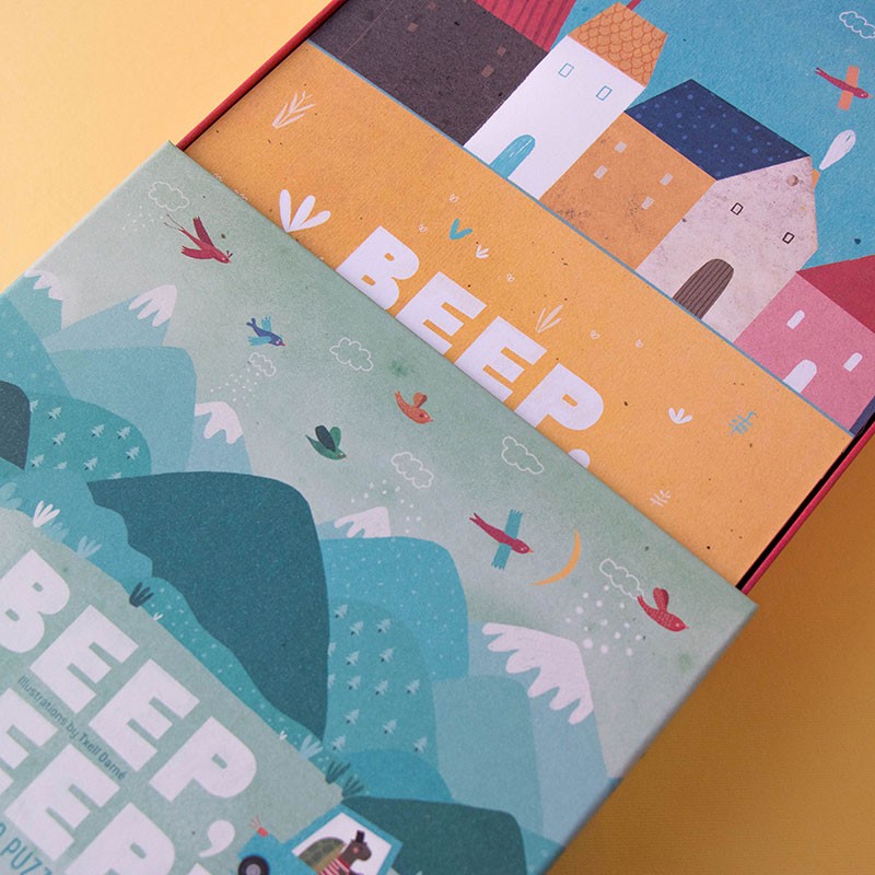 Londji - Beep Beep! - Puzzle - Londji - littleyoyo.ca