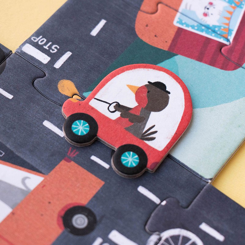 Londji - Beep Beep! - Puzzle - Londji - littleyoyo.ca