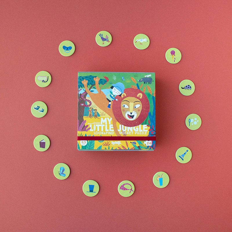 Londji - My Little Jungle - Pocket Puzzle - Londji - littleyoyo.ca