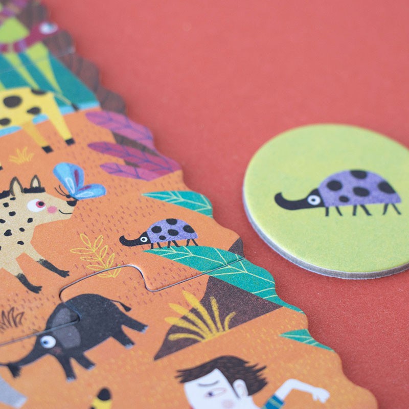 Londji - My Little Jungle - Pocket Puzzle - Londji - littleyoyo.ca