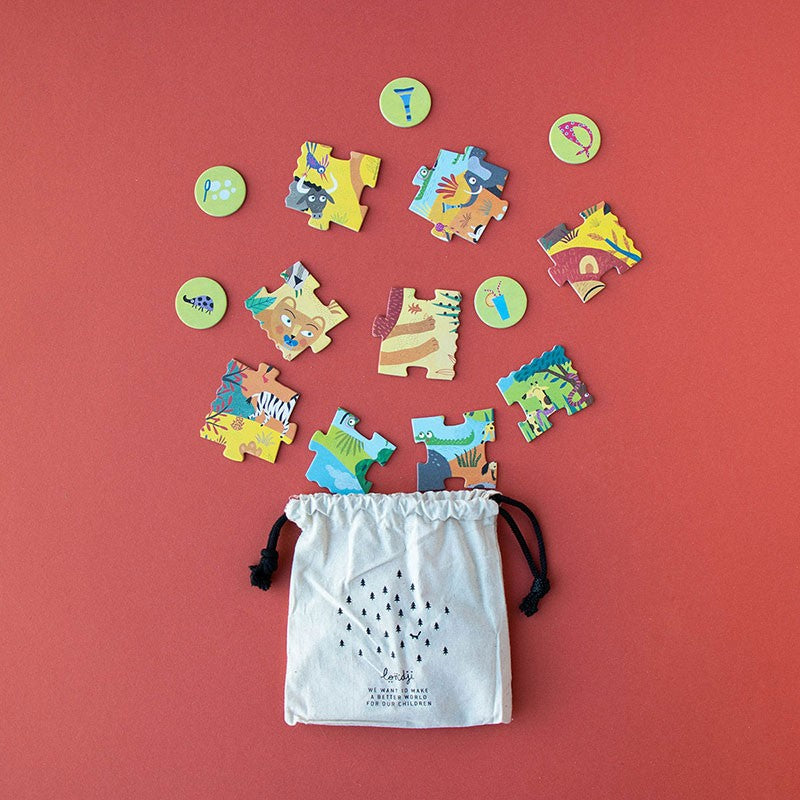 Londji - My Little Jungle - Pocket Puzzle - Londji - littleyoyo.ca