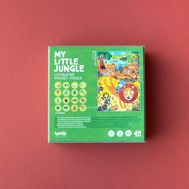 Londji - My Little Jungle - Pocket Puzzle - Londji - littleyoyo.ca