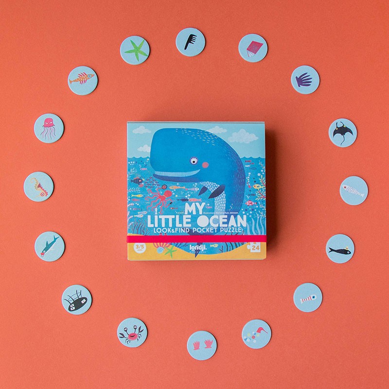 Londji - My Little Ocean - Pocket Puzzle