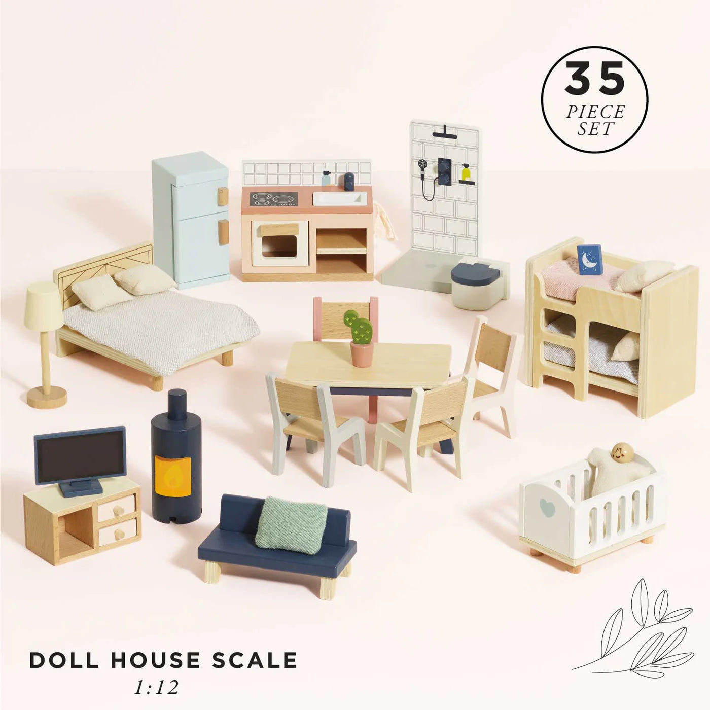 Le Toy Van - Complete Dolls house Furniture Set - Le Toy Van - littleyoyo.ca