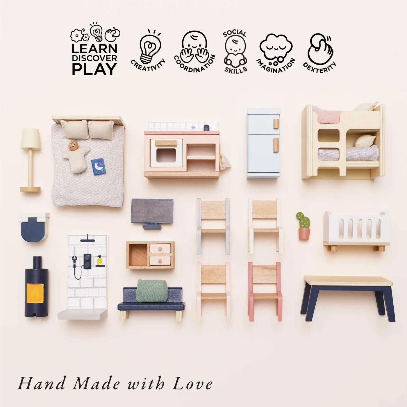 Le Toy Van - Complete Dolls house Furniture Set - Le Toy Van - littleyoyo.ca