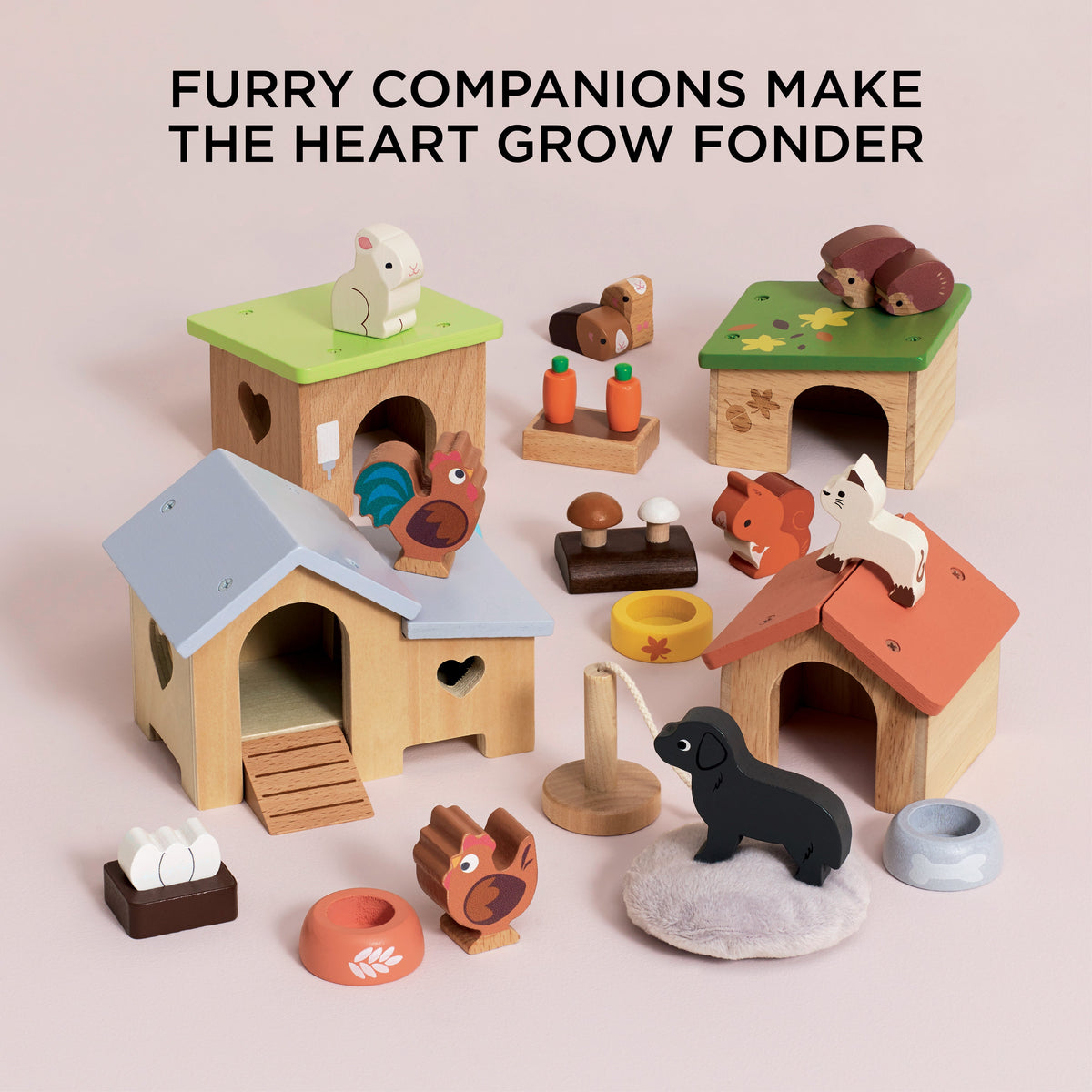 Le Toy Van - Hedgehog & Squirrel Animal Set - Le Toy Van - littleyoyo.ca