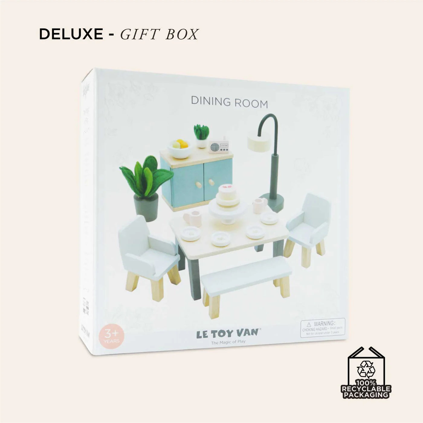 Le Toy Van - Wooden Dolls House Dining Room - Le Toy Van - littleyoyo.ca