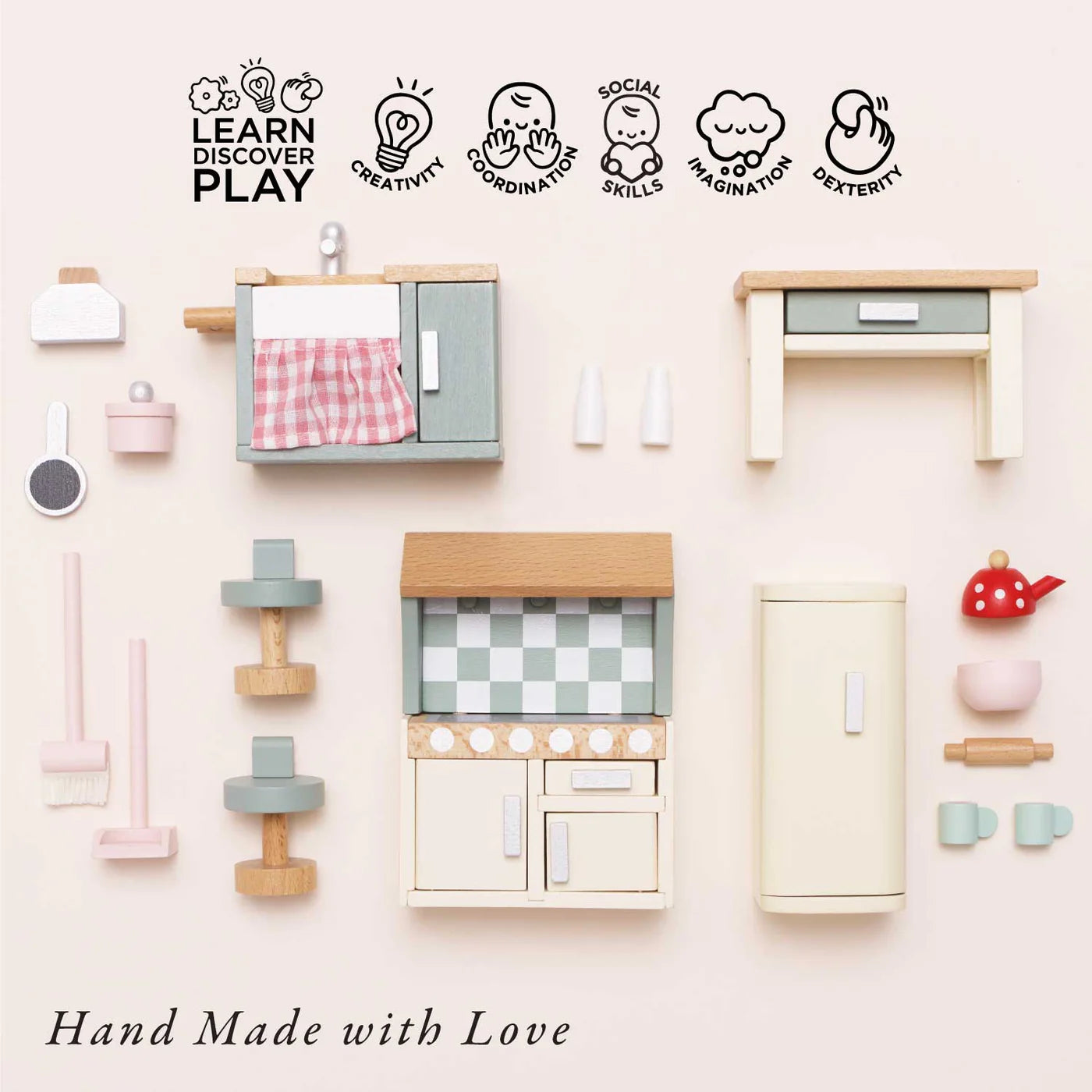 Le Toy Van - Wooden Dolls house Kitchen Furniture - Le Toy Van - littleyoyo.ca