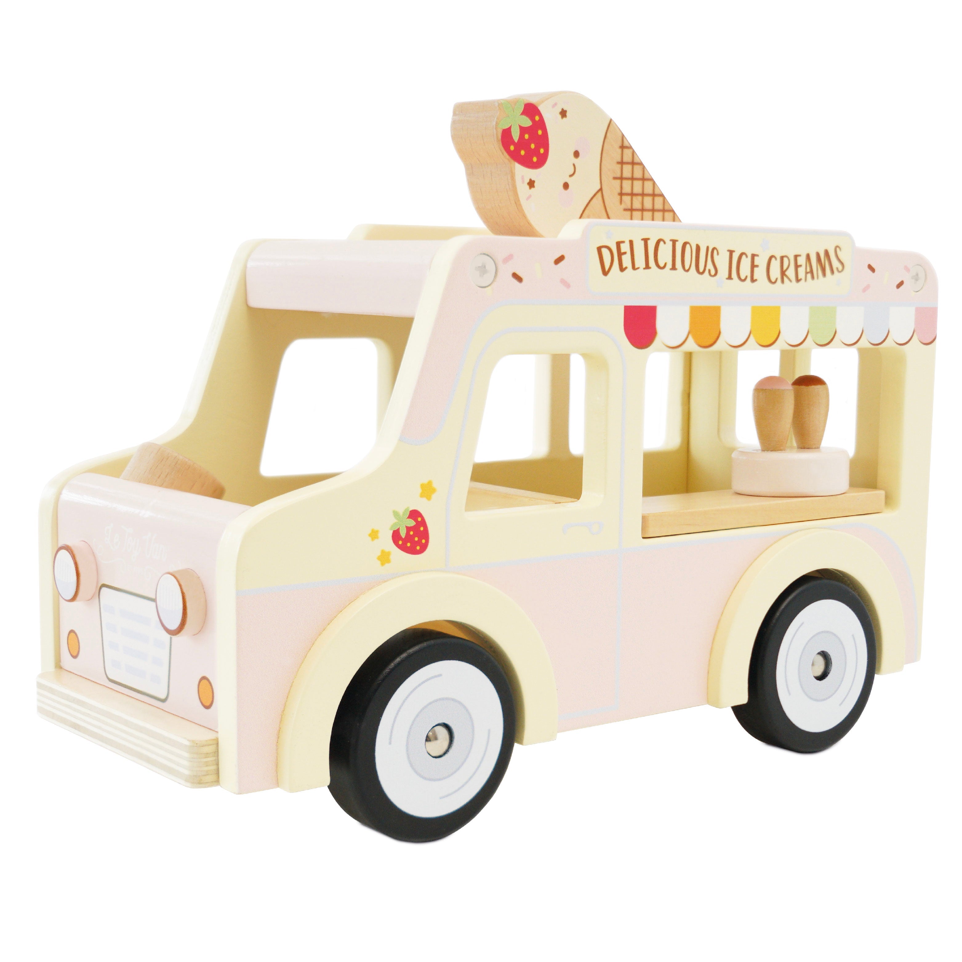 Le Toy Van - Wooden Ice Cream Van - Le Toy Van - littleyoyo.ca