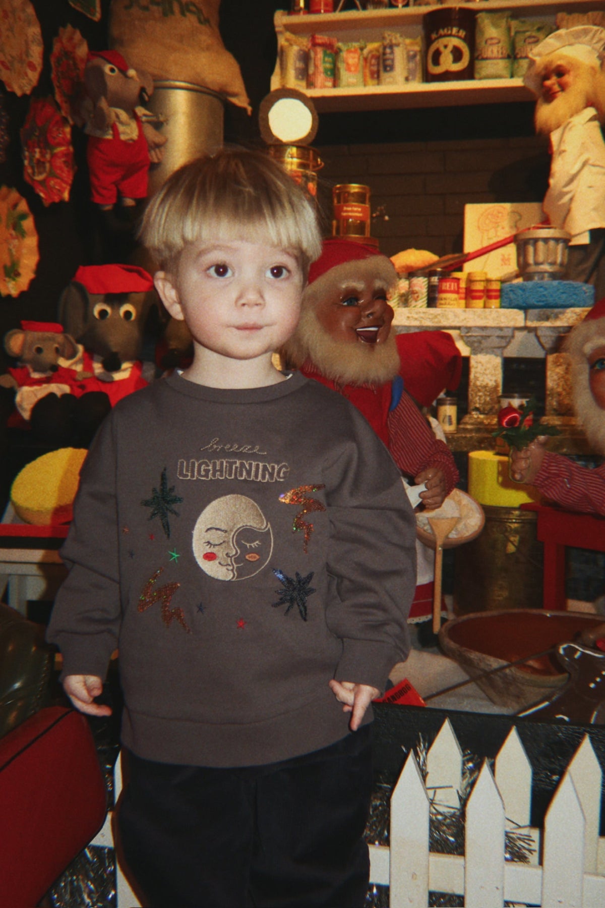 Konges Slojd Lou Sweat Shirt GOTS - Magnet