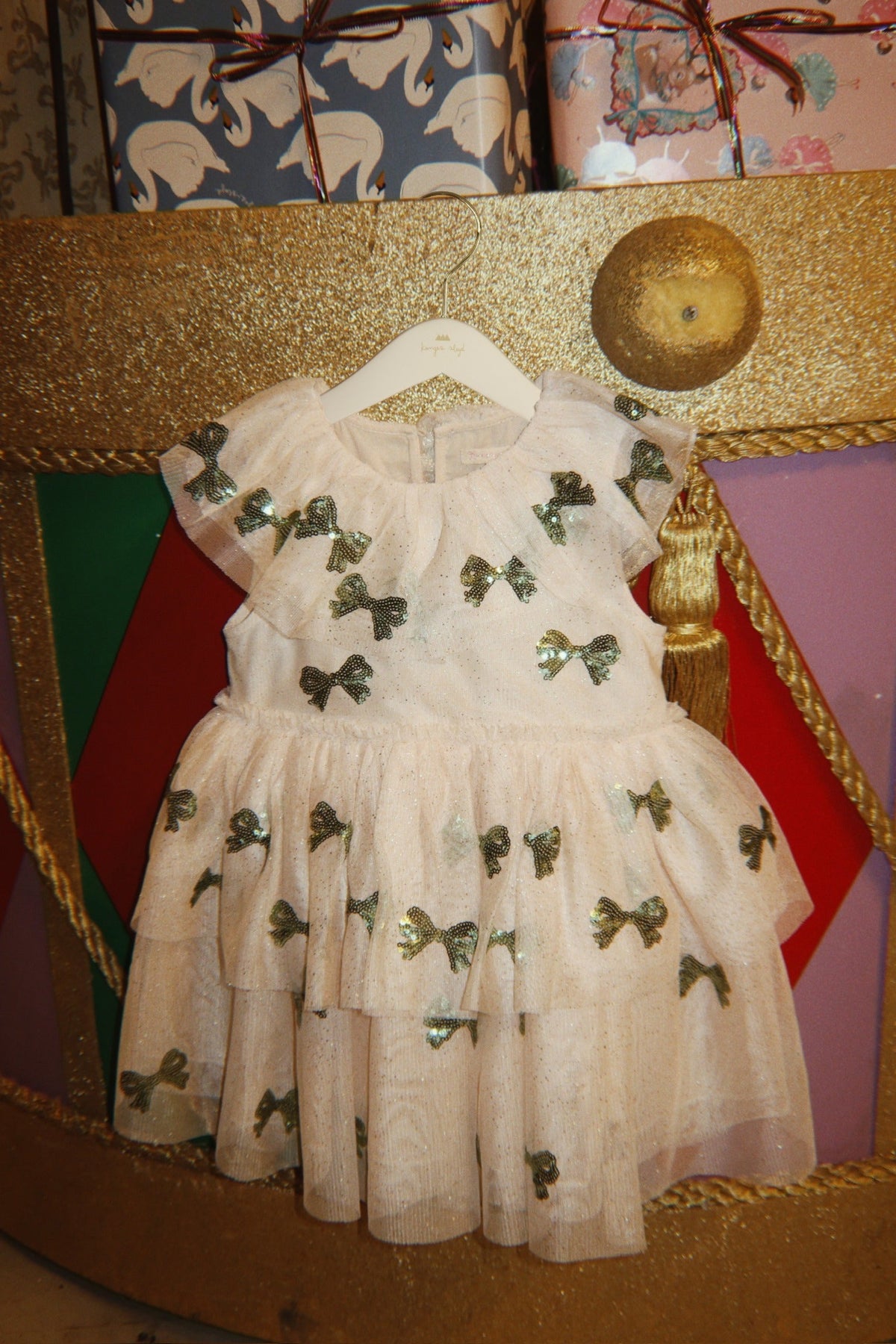 Konges Slojd Yvonne Fairy Dress - Bowie Fir Sequin